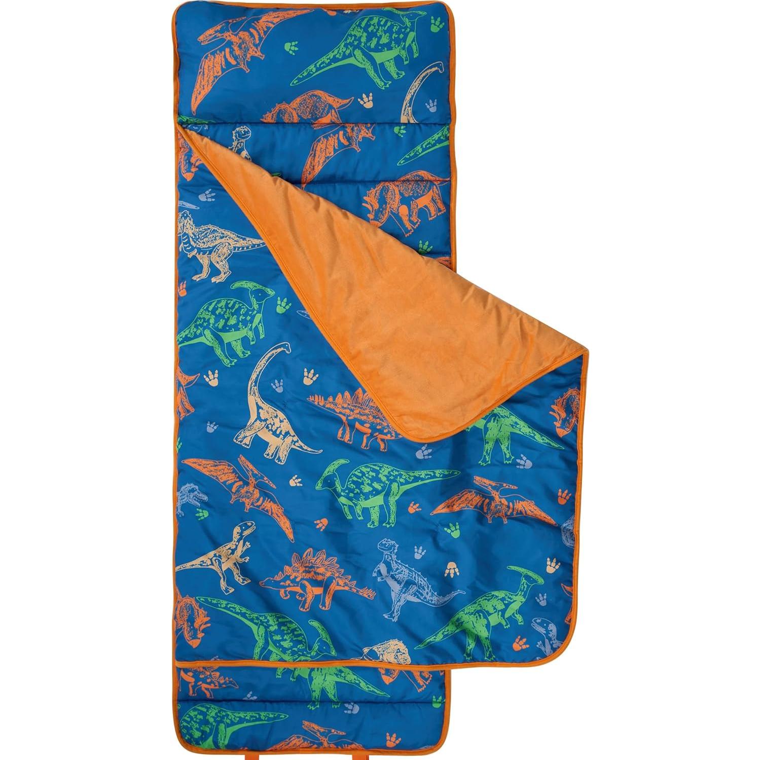 Manta de Siesta para Niños Deppon con Almohada y Diseño Dinosaurios