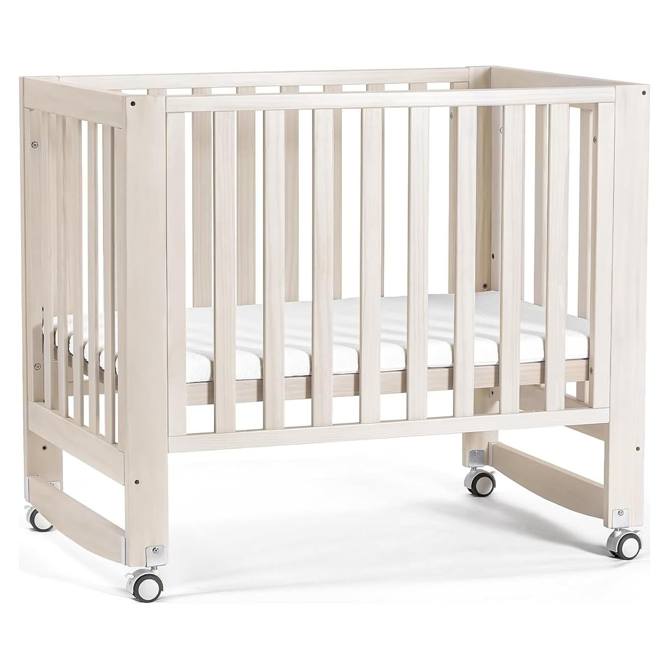 Cuna Convertible 6 en 1 Mamazing EvoNest Beige Madera