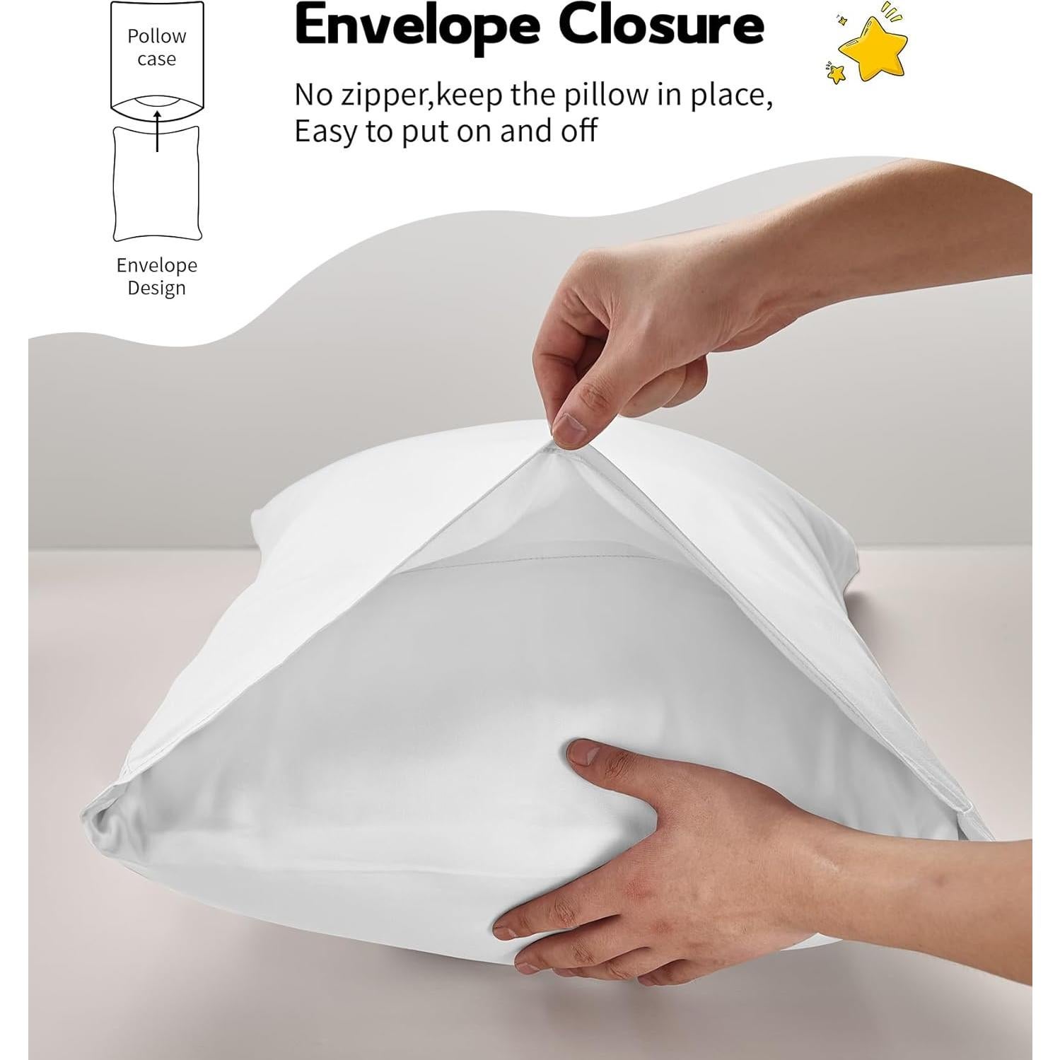 Funda de Almohada Algodón 100% Sueño Profundo 33x46 cm