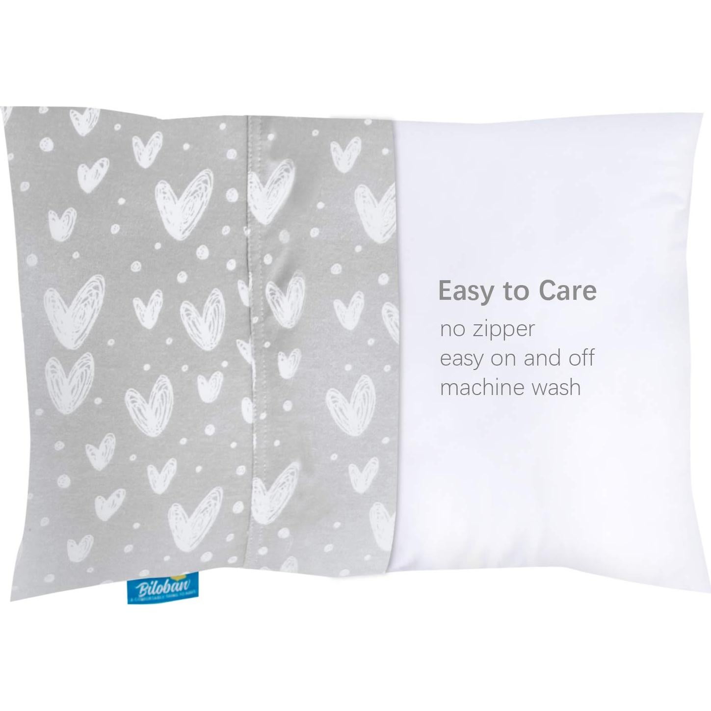 Funda de Almohada Biloban 100% Algodón Orgánico 14x19 cm - 2 Piezas