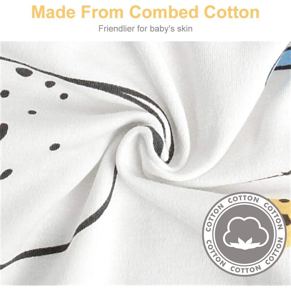 Manta de Envoltura para Bebés Knirose 100% Algodón 0-3 Meses