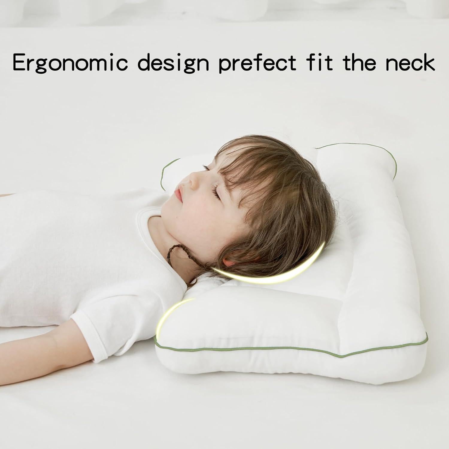 Almohada Ergonómica para Niños Reidio 50x32 cm Amarillo