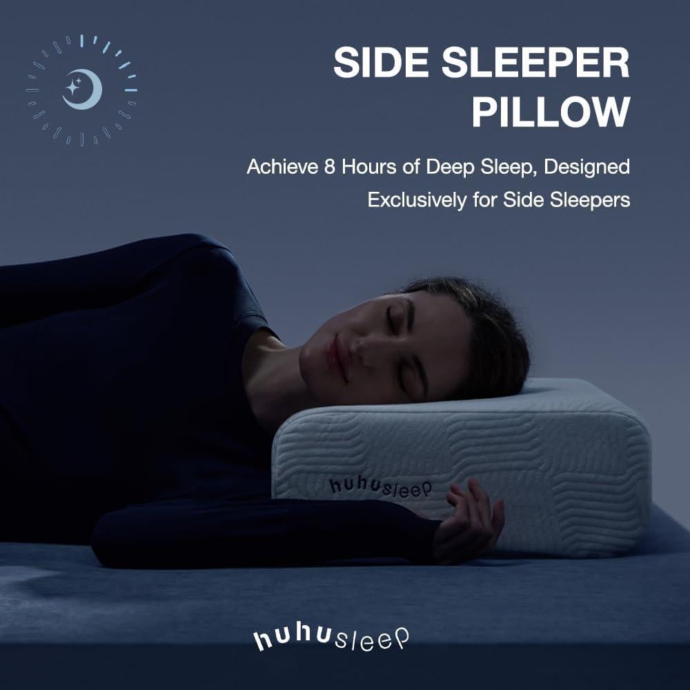 Almohada Huhu Sleep Firme Pro 61x35.6cm Espuma Memoria