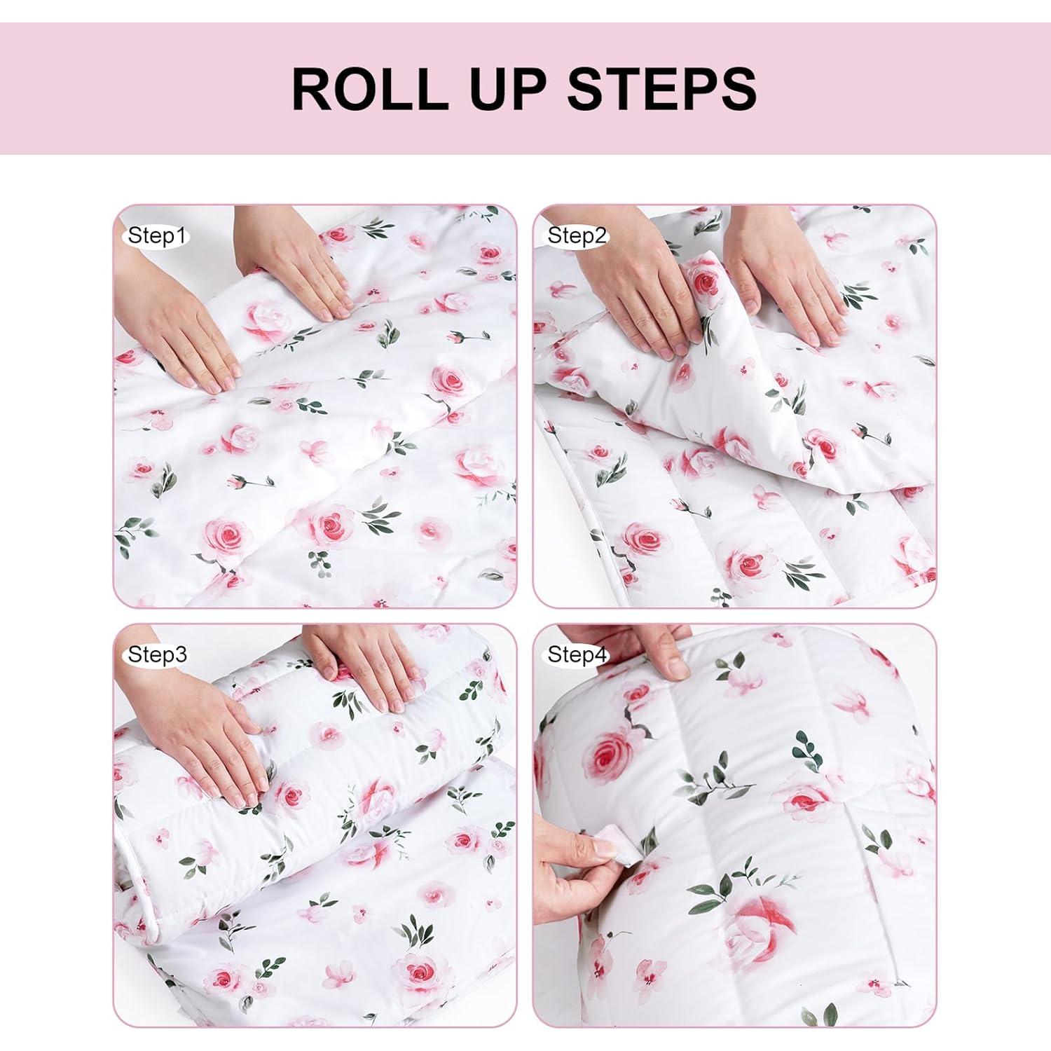 Estera para Siesta David's Kids Floral 127x51cm con Almohada