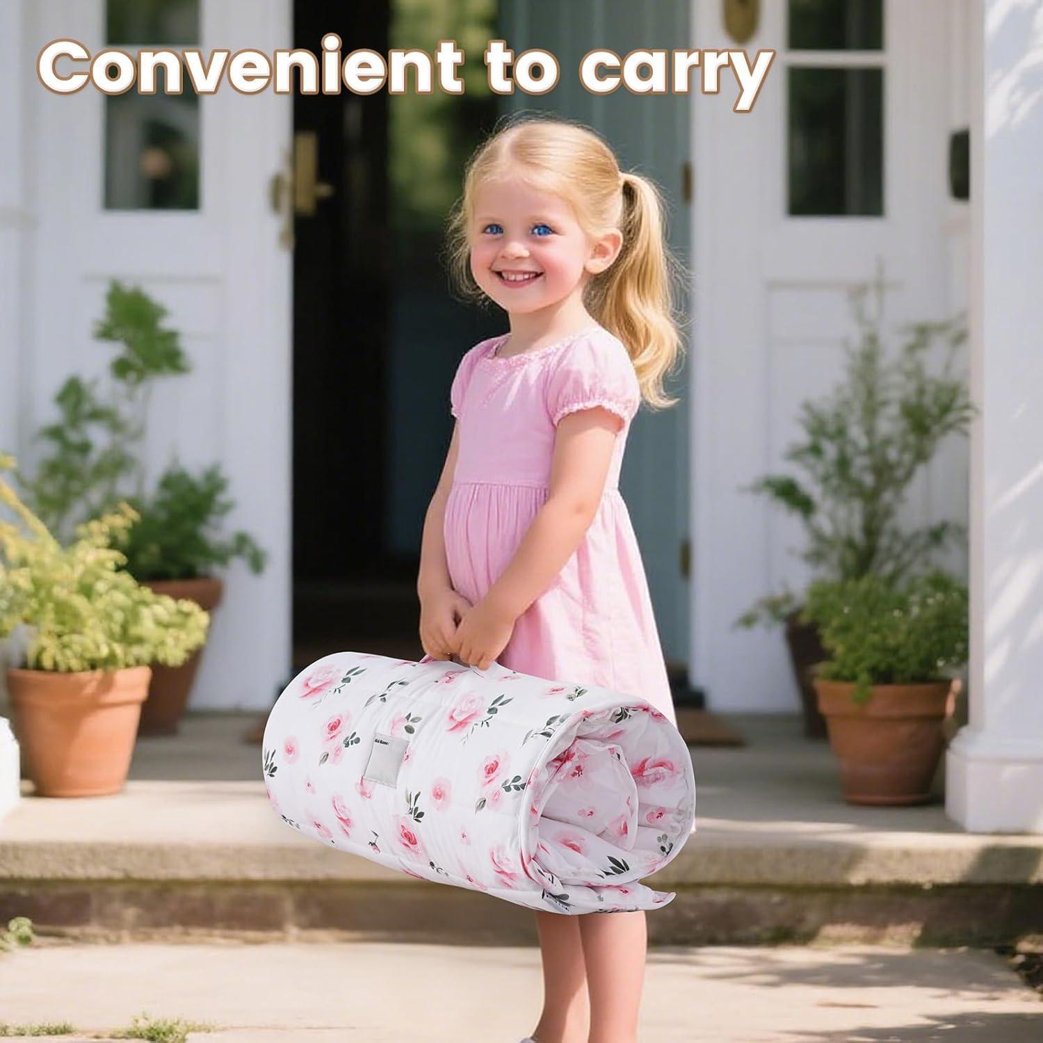 Estera para Siesta David's Kids Floral 127x51cm con Almohada