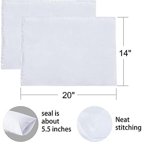 FLXXIE Fundas de Almohada Microfibra 35.56x50.8 cm Paquete 2