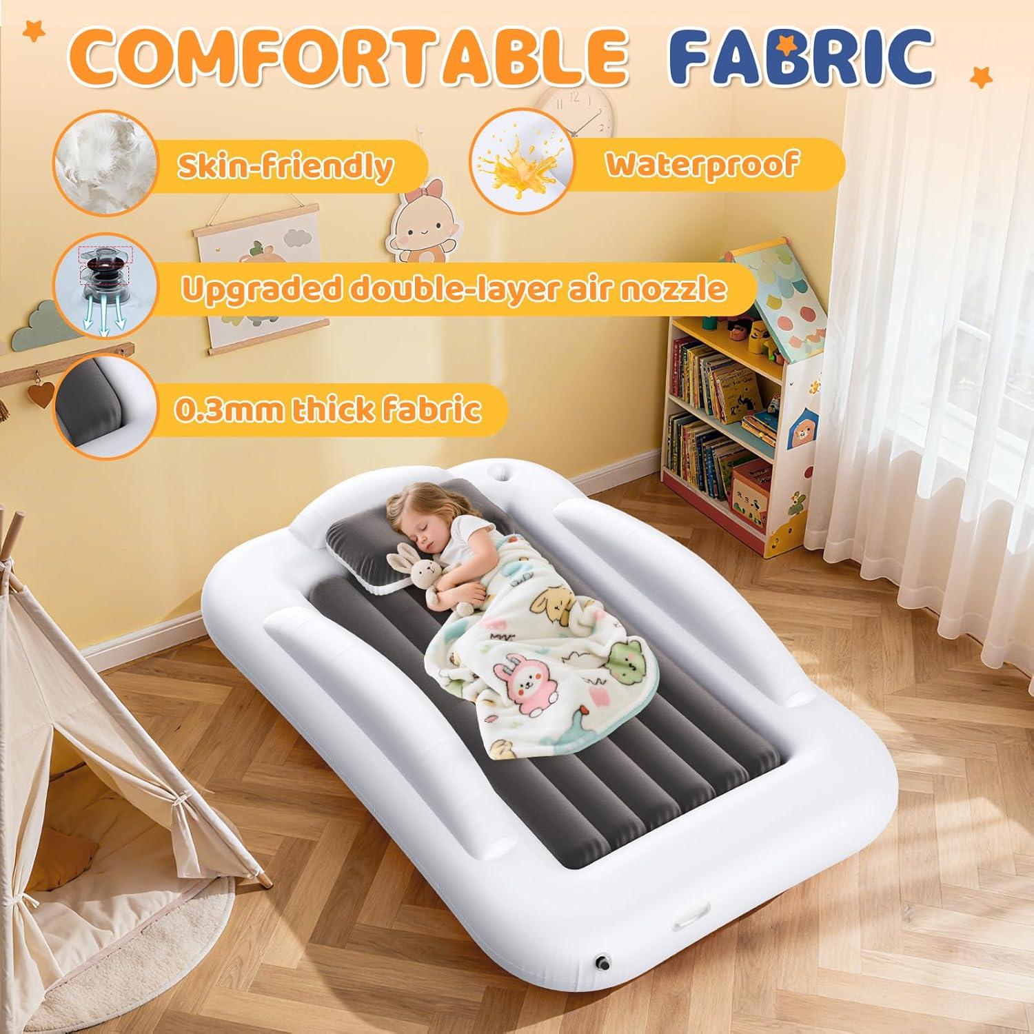 Cama de viaje inflable para niños Abdtech 152.4 cm con bomba