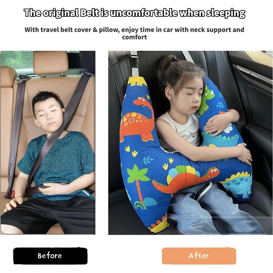 Almohada de Viaje para Niños Unicornio - Soporte Cuello 0.68 kg