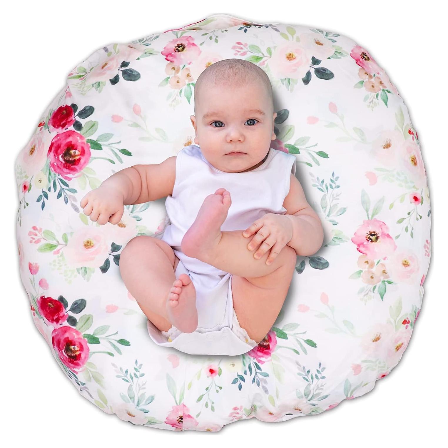 Funda de Cojín para Lounger Bebé Floral TIANNUOFA Ajuste Universal