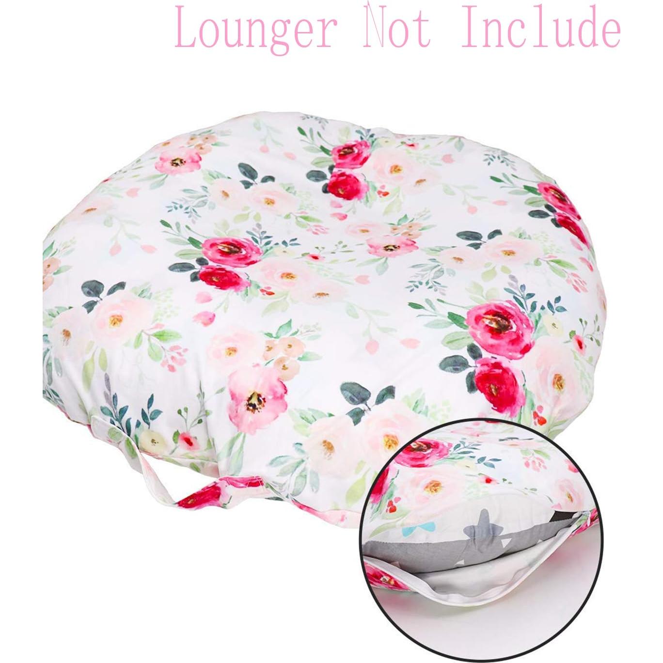 Funda de Cojín para Lounger Bebé Floral TIANNUOFA Ajuste Universal
