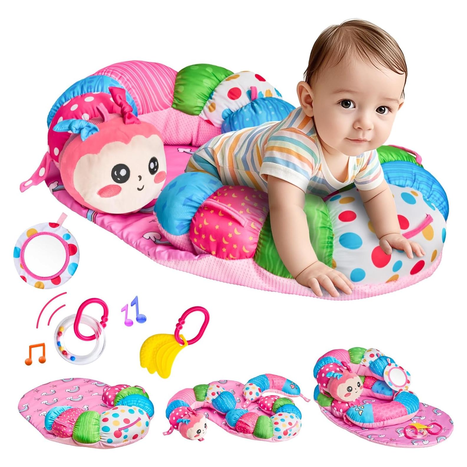 Almohada 3 en 1 para Bebés SAIMAND - Alfombrilla Antideslizante