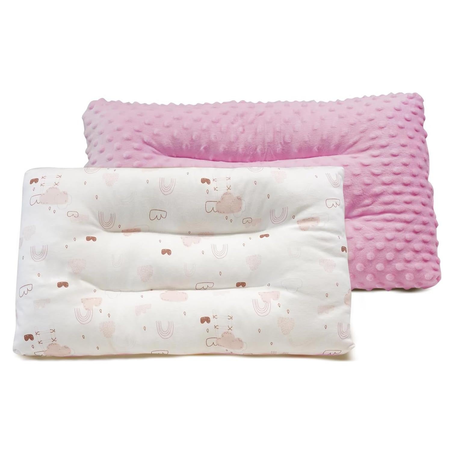 Almohada para Niños RESTIRY 100% Algodón Rosa 48x28 cm