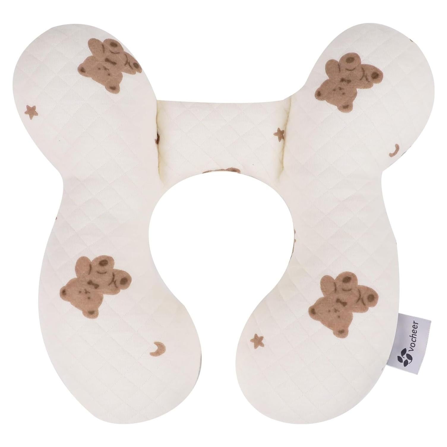 Almohada para Bebé Vocheer Soporte Cuello Algodón Estrellas