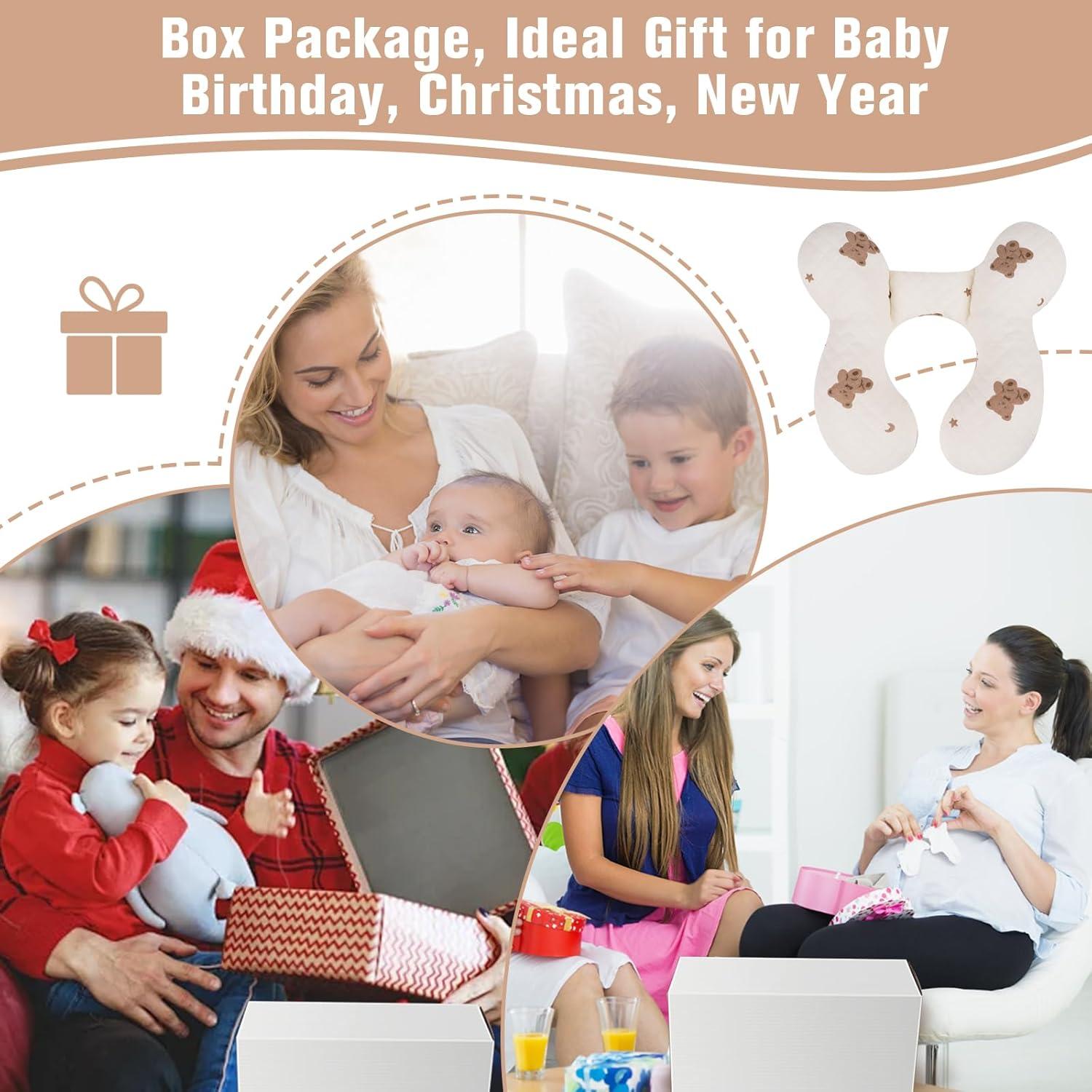 Almohada para Bebé Vocheer Soporte Cuello Algodón Estrellas