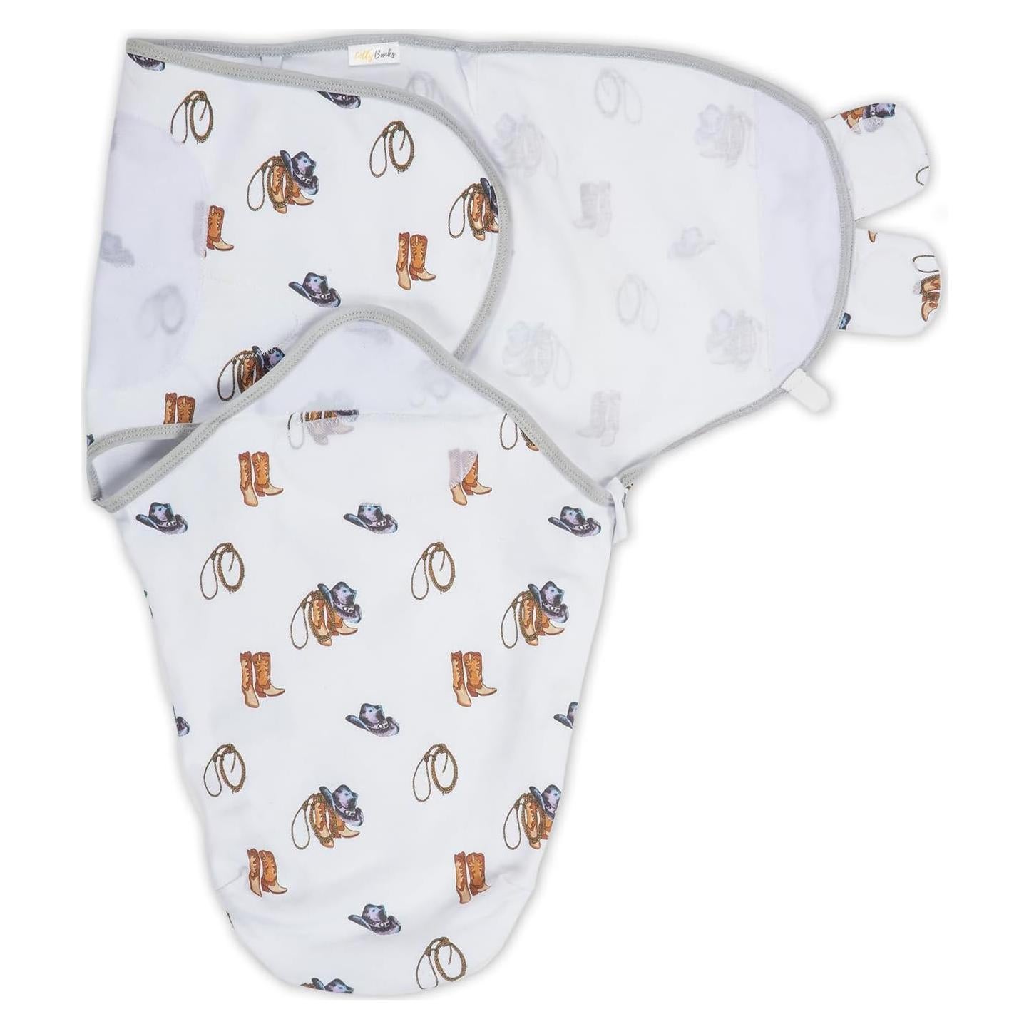 Saco de Envoltura para Bebé LollyBanks Vaquero 0-3 Meses