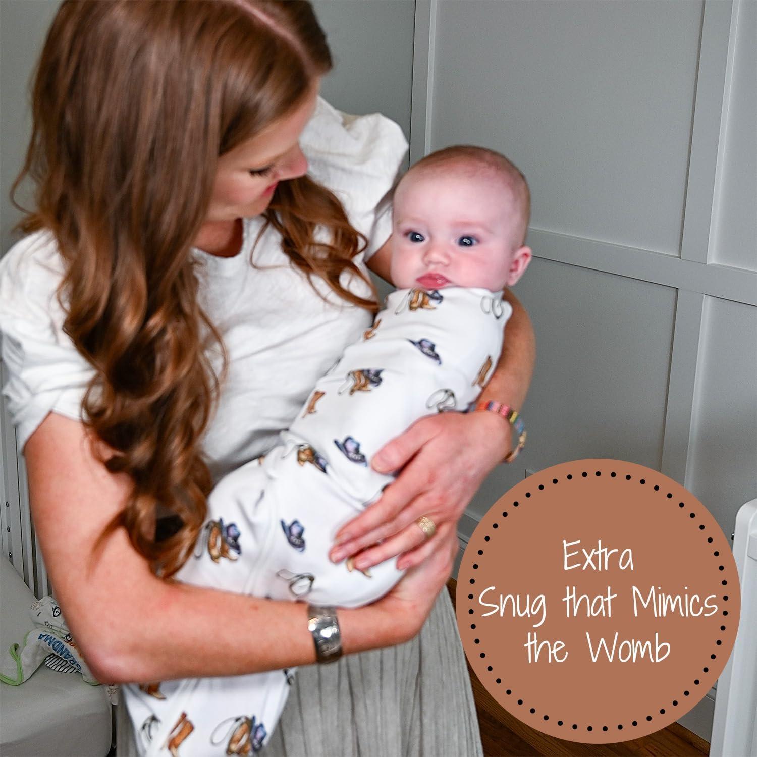 Saco de Envoltura para Bebé LollyBanks Vaquero 0-3 Meses