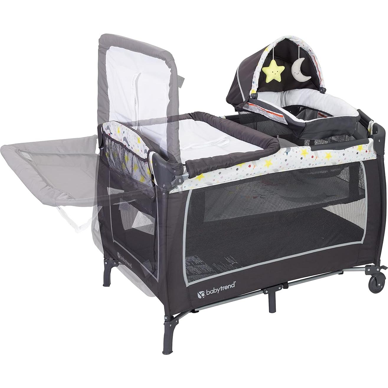 Centro de Nursery Deluxe Baby Trend PY86B64C - Twinkle Moon
