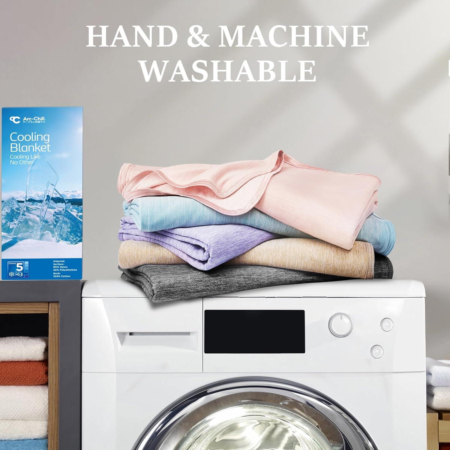 Manta Refrigerante LUXEAR 130x170cm Q-Max >0.5 Gris