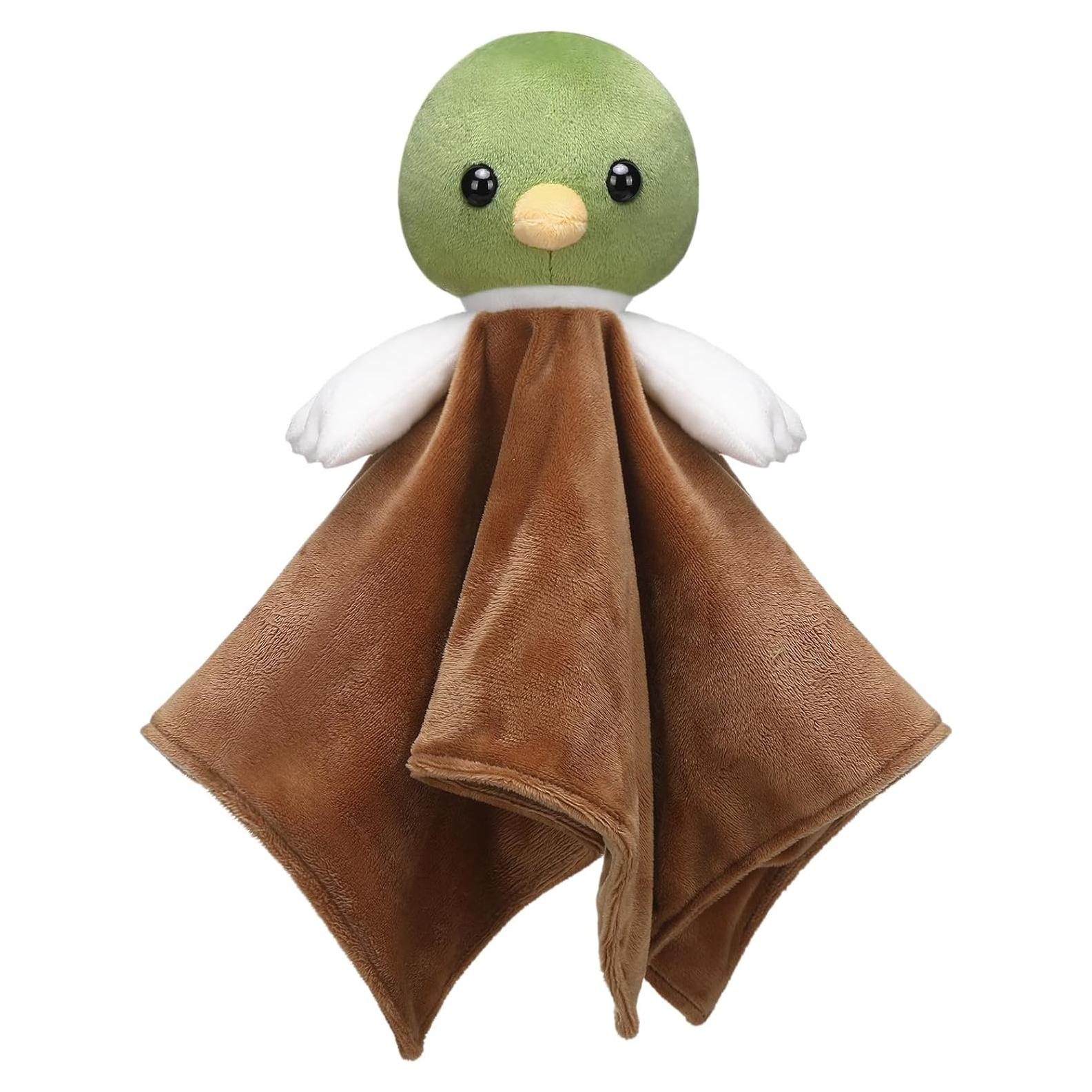 Manta de Seguridad Pato Malardo Plush 28x28 cm para Bebés