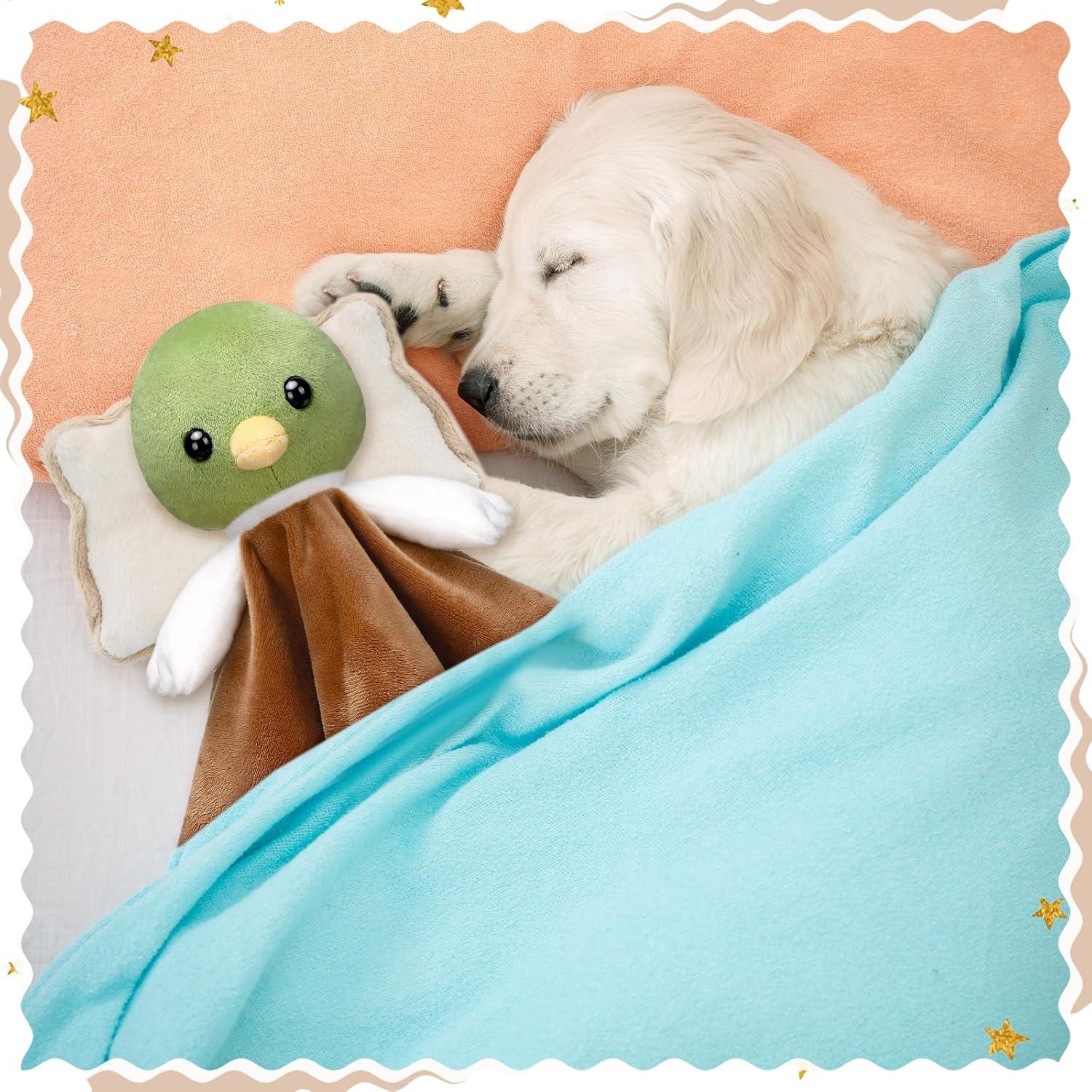 Manta de Seguridad Pato Malardo Plush 28x28 cm para Bebés