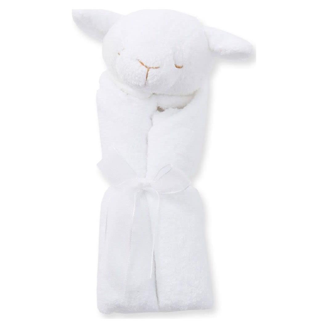 Manta Suave Angel Dear Cordero Blanco 33x33 cm Microfibra