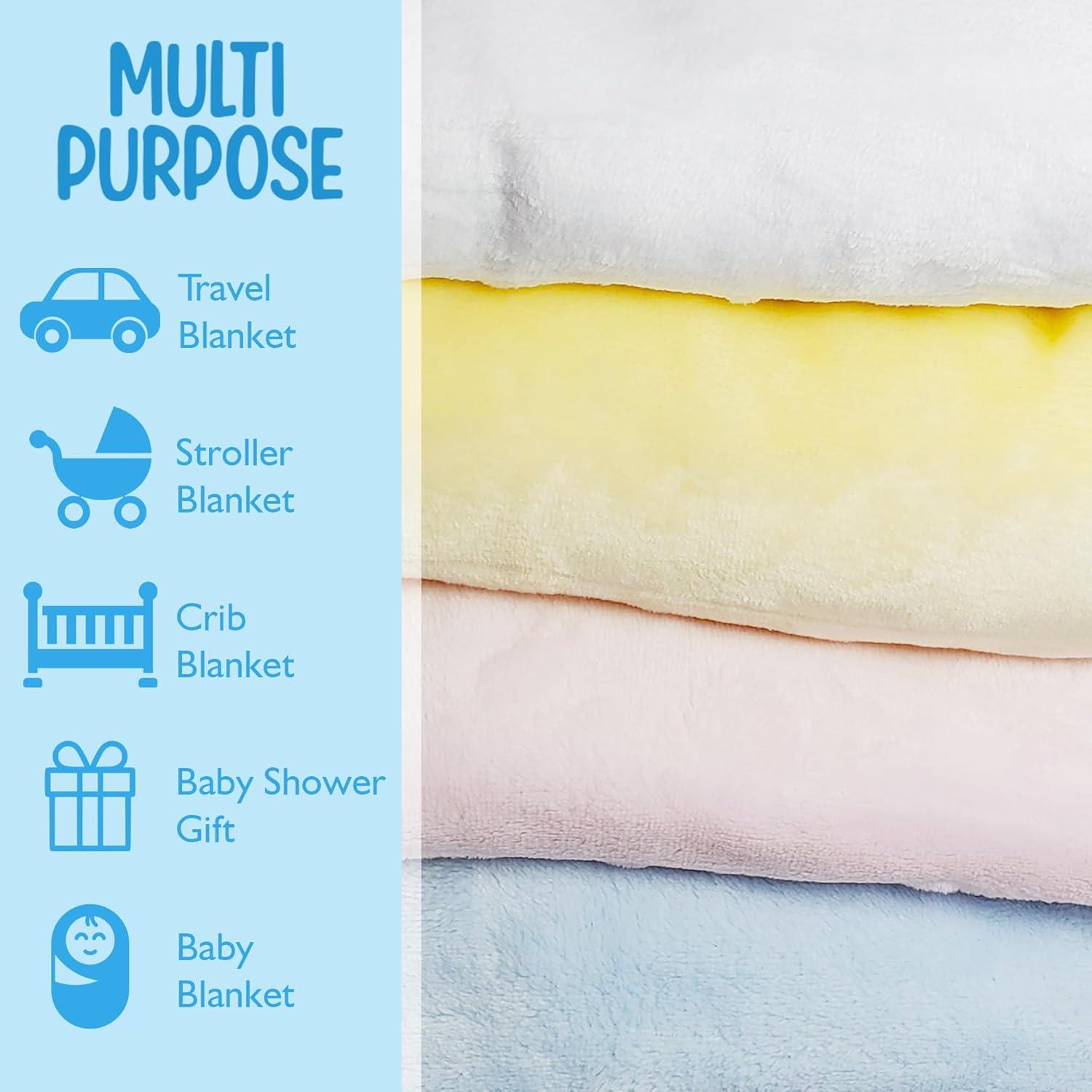 Manta de bebé Baby So... Suave 76x102 cm Amarillo