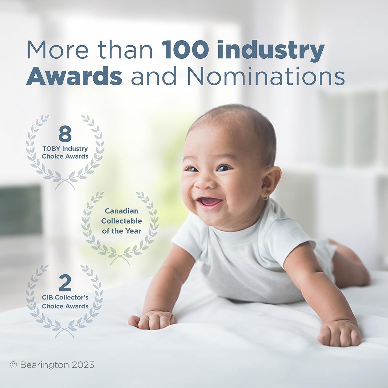 Manta de Seguridad Bearington Perezoso 38 cm para Bebés