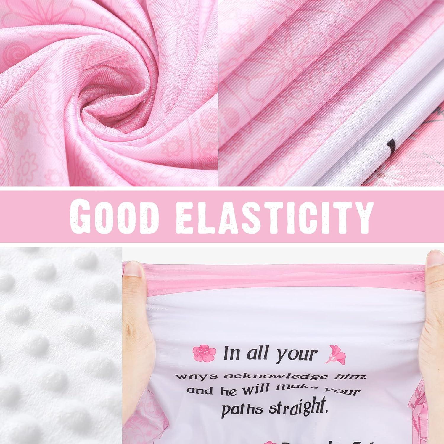 Manta de Recepción para Bebés Oudain Rosa 76x102 cm Microfibra