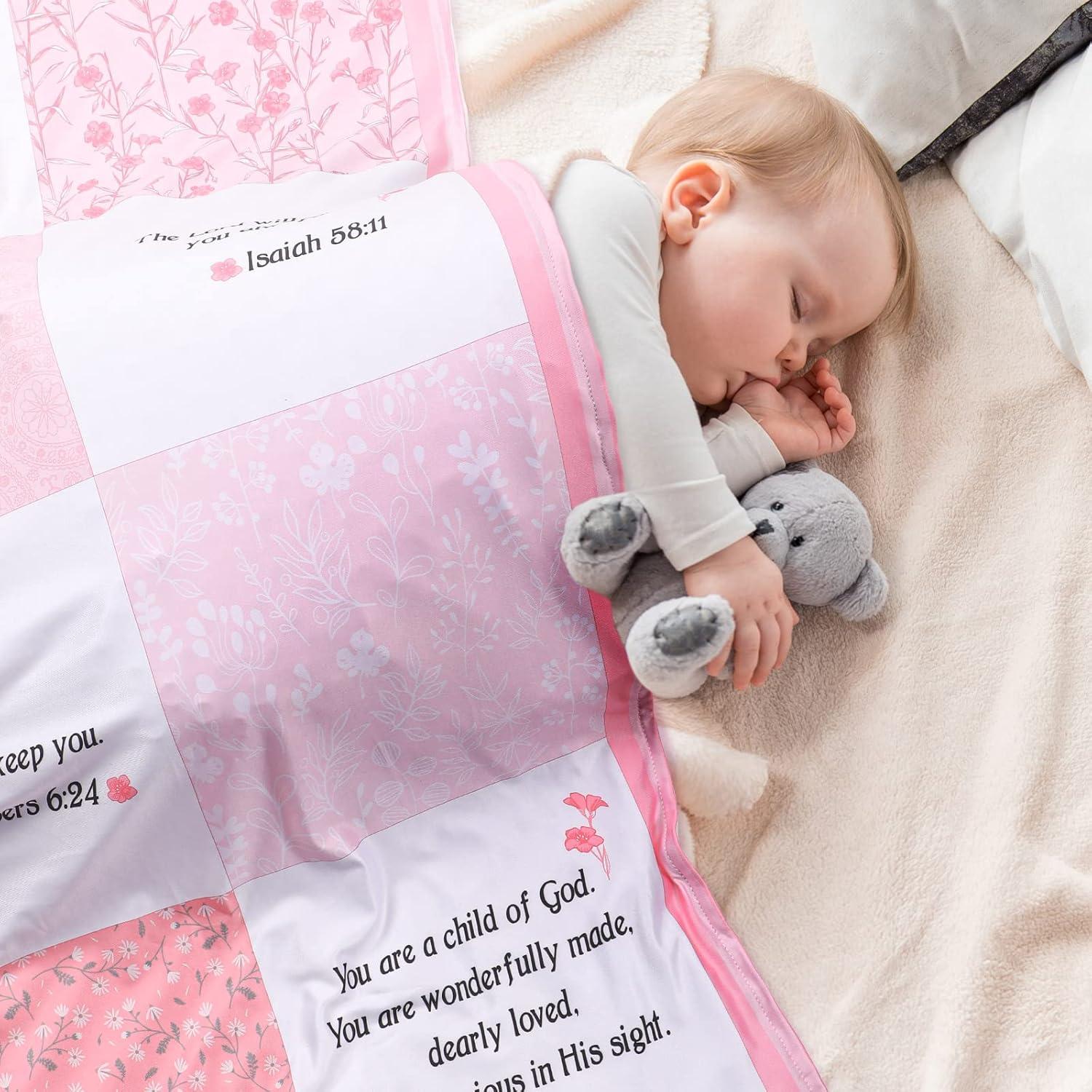 Manta de Recepción para Bebés Oudain Rosa 76x102 cm Microfibra