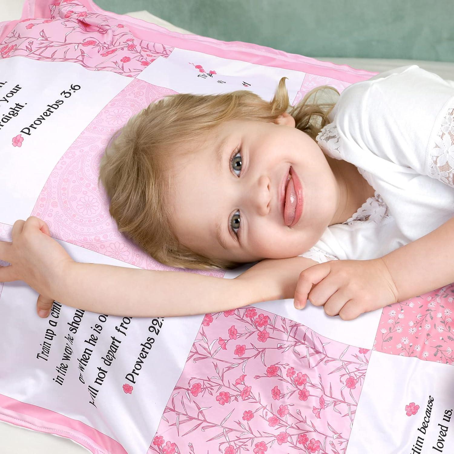 Manta de Recepción para Bebés Oudain Rosa 76x102 cm Microfibra