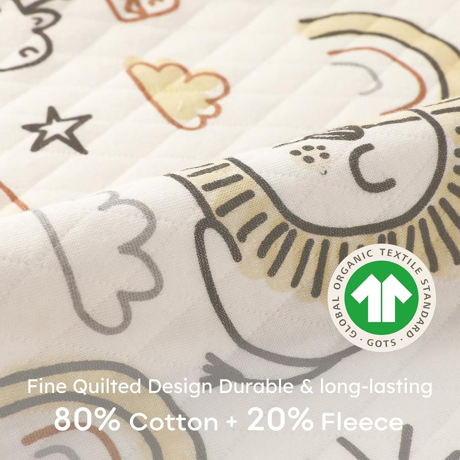 Saco de Sueño para Bebés Yoofoss 0-6 Meses Algodón Orgánico