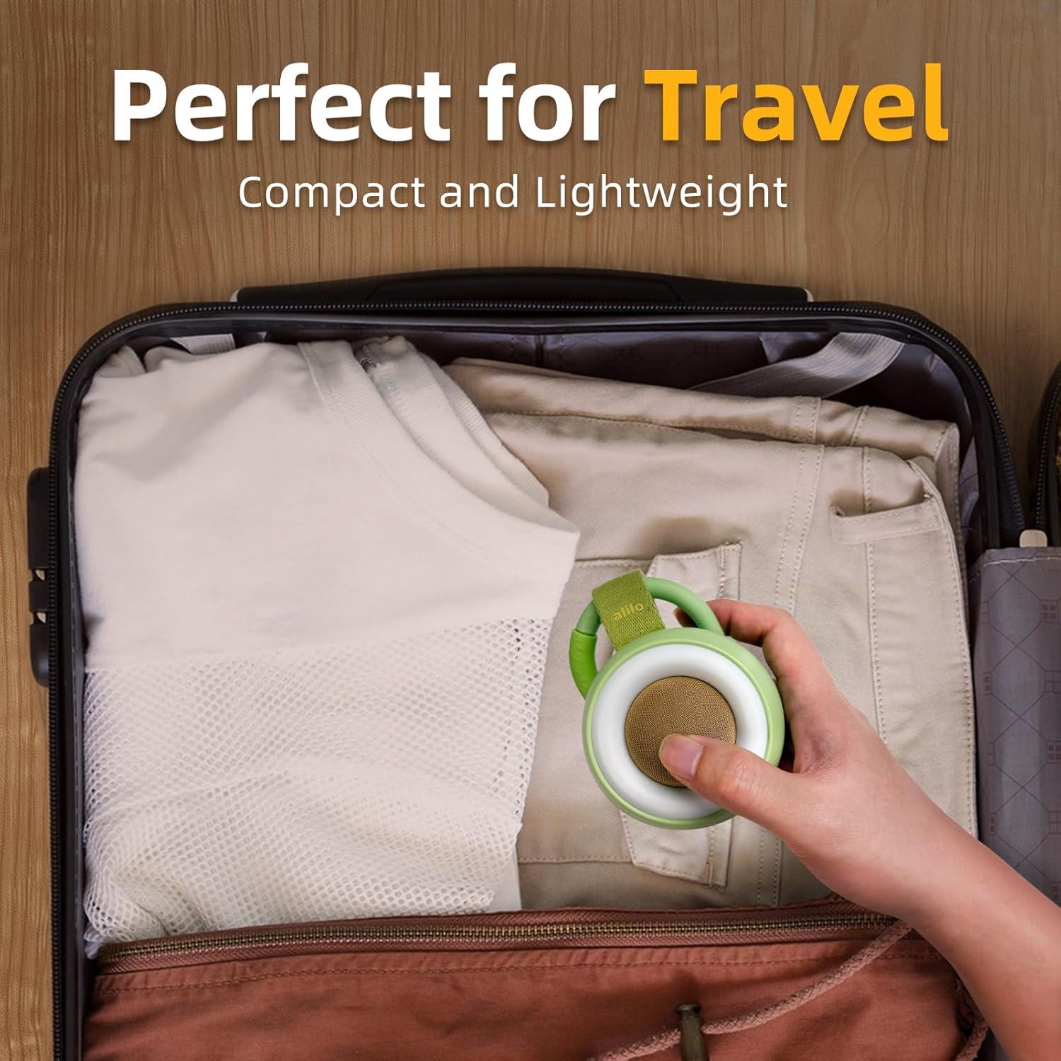 Máquina de Sonido Portátil Alilo Aguacate 30 Sonidos Luz Nocturna