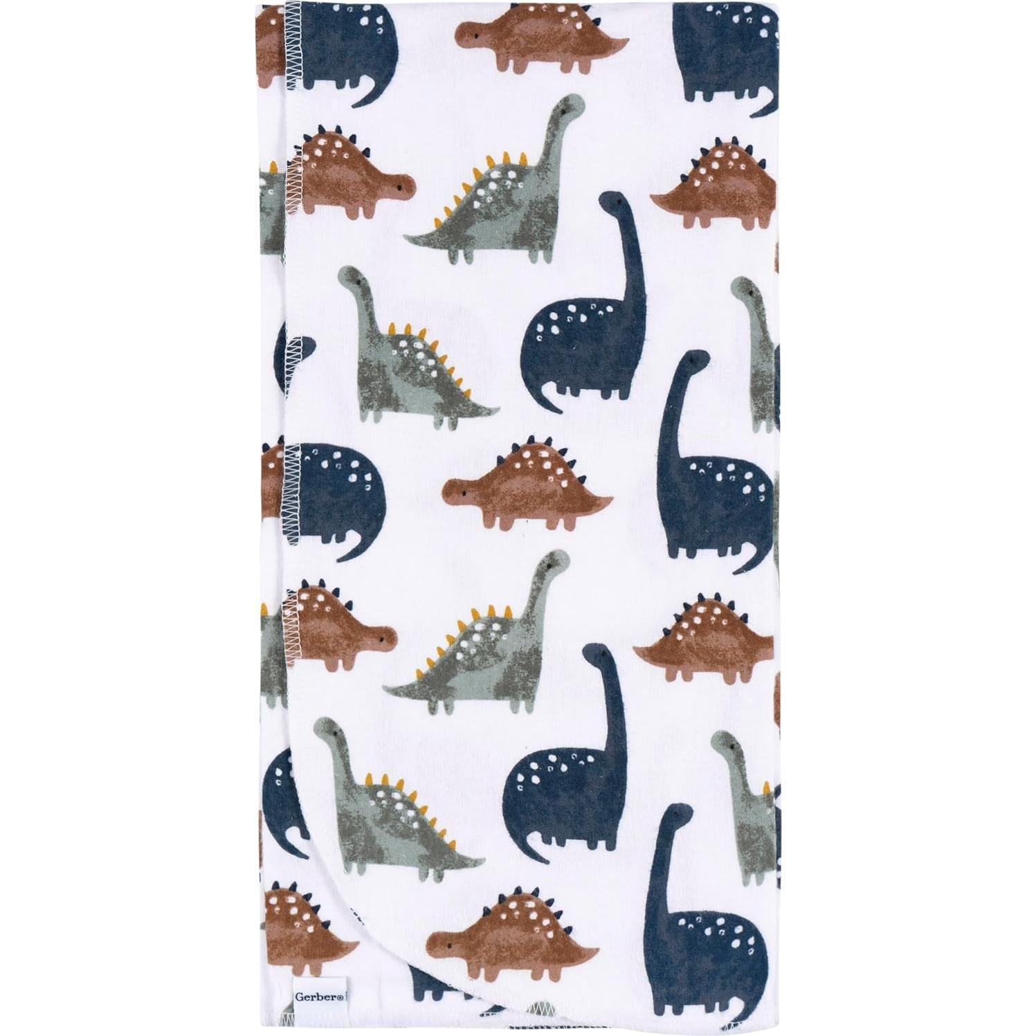 Mantas de Recepción Gerber 100% Algodón Unisex Bebé 76x76 cm (4 Pzas)