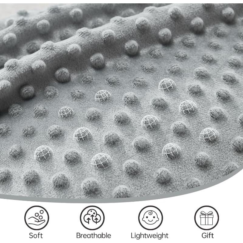 Manta para Bebés QSTEHEML Zorro 76x102cm Suave y Lavable