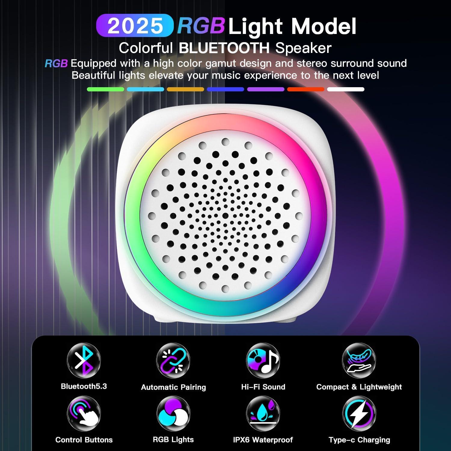 Máquina de Ruido Blanco Portátil Reglowlife - 26 Sonidos, Luz Nocturna