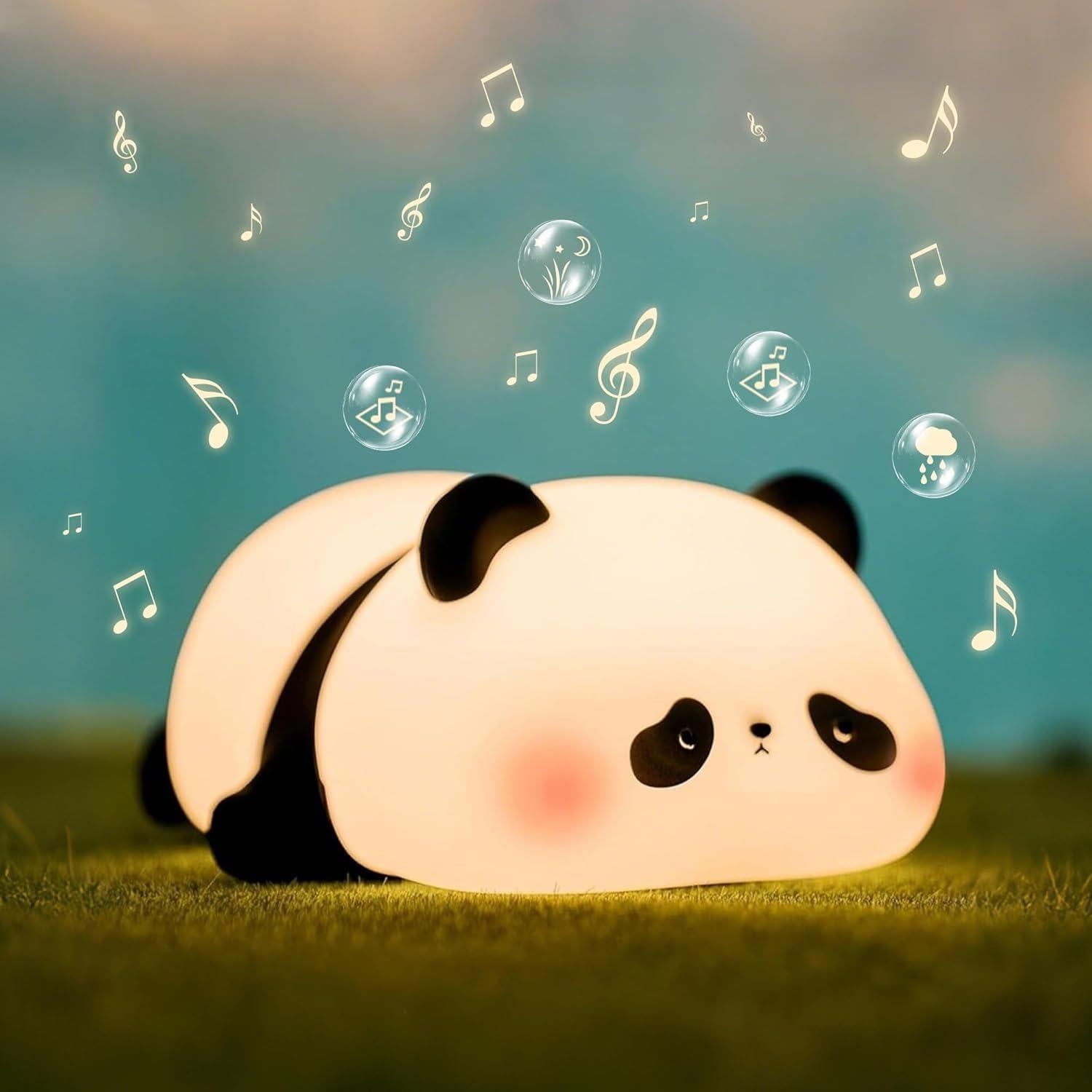 Luz Nocturna Panda con Ruido Blanco y Temporizador 30 min