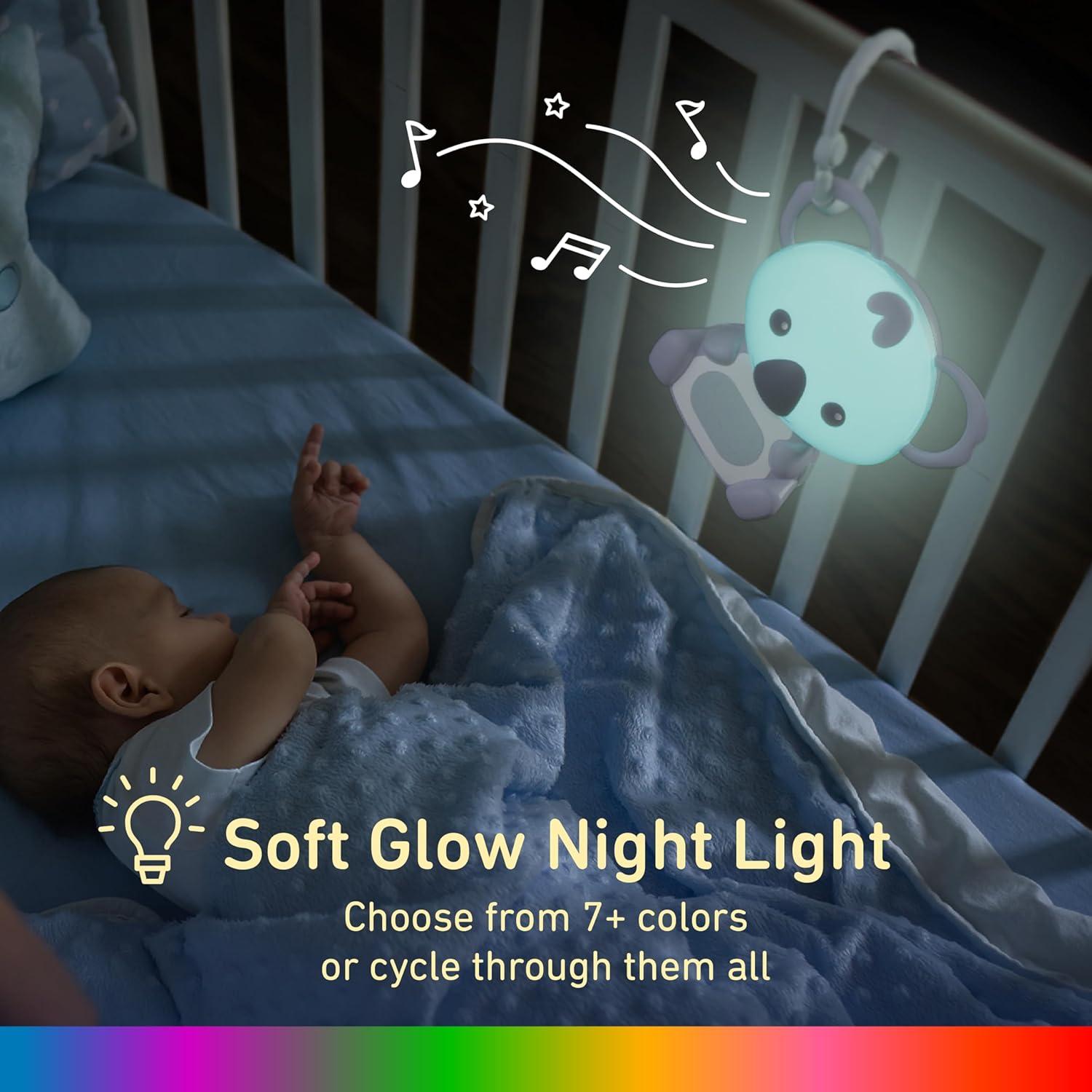 Máquina de Sonido Portátil Koala PureBaby - Luz Nocturna y 12 Melodías