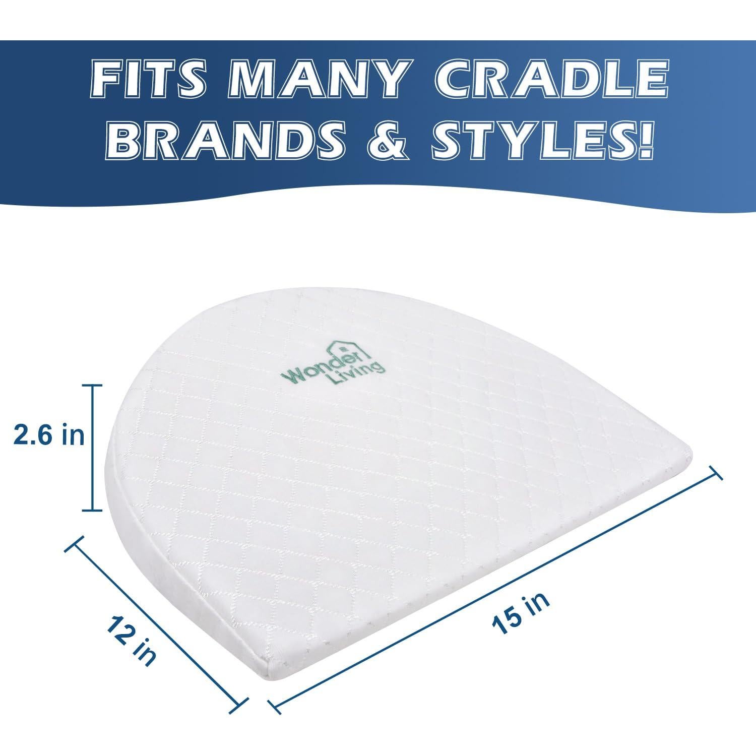 Cojín Wedge para Bebés Wonder Living 38x30cm Impermeable