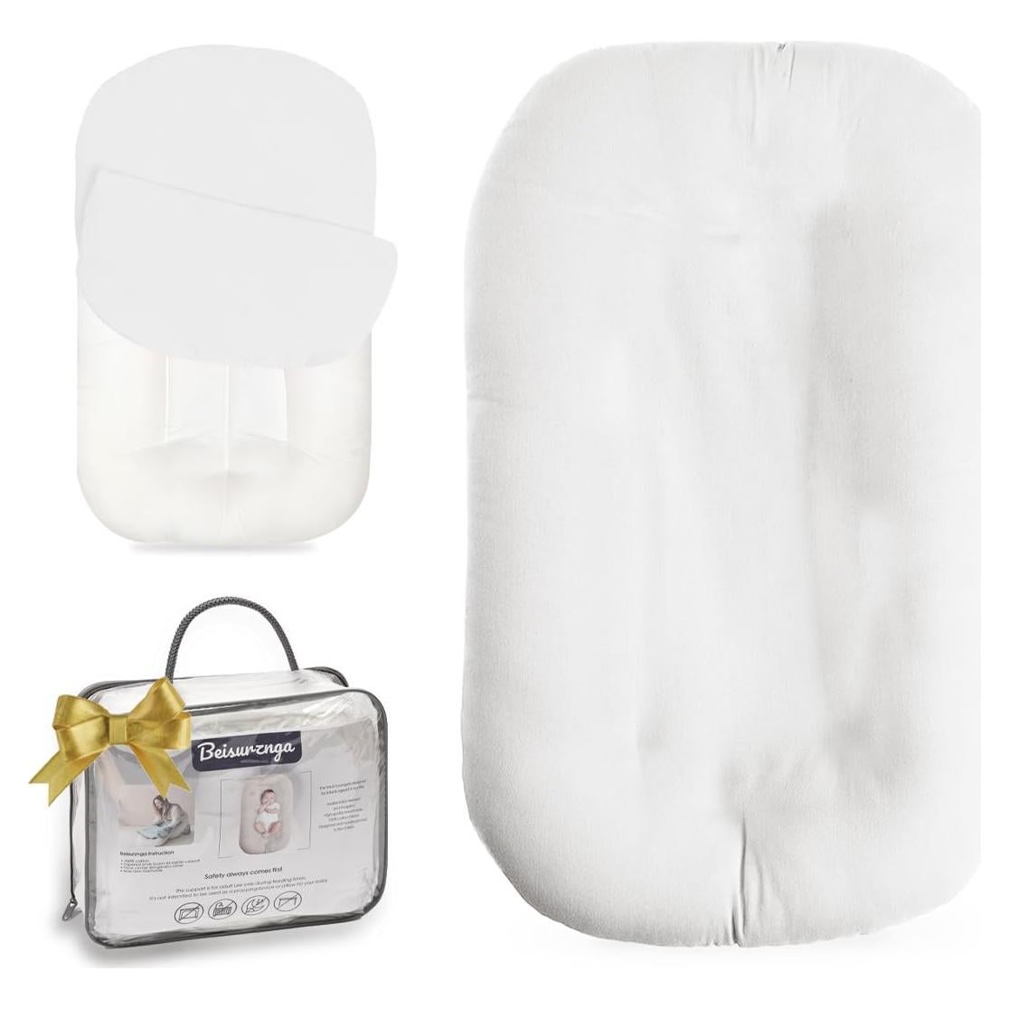 Cojín para Bebés Beisurznga - Almohadilla Suave 81x48 cm