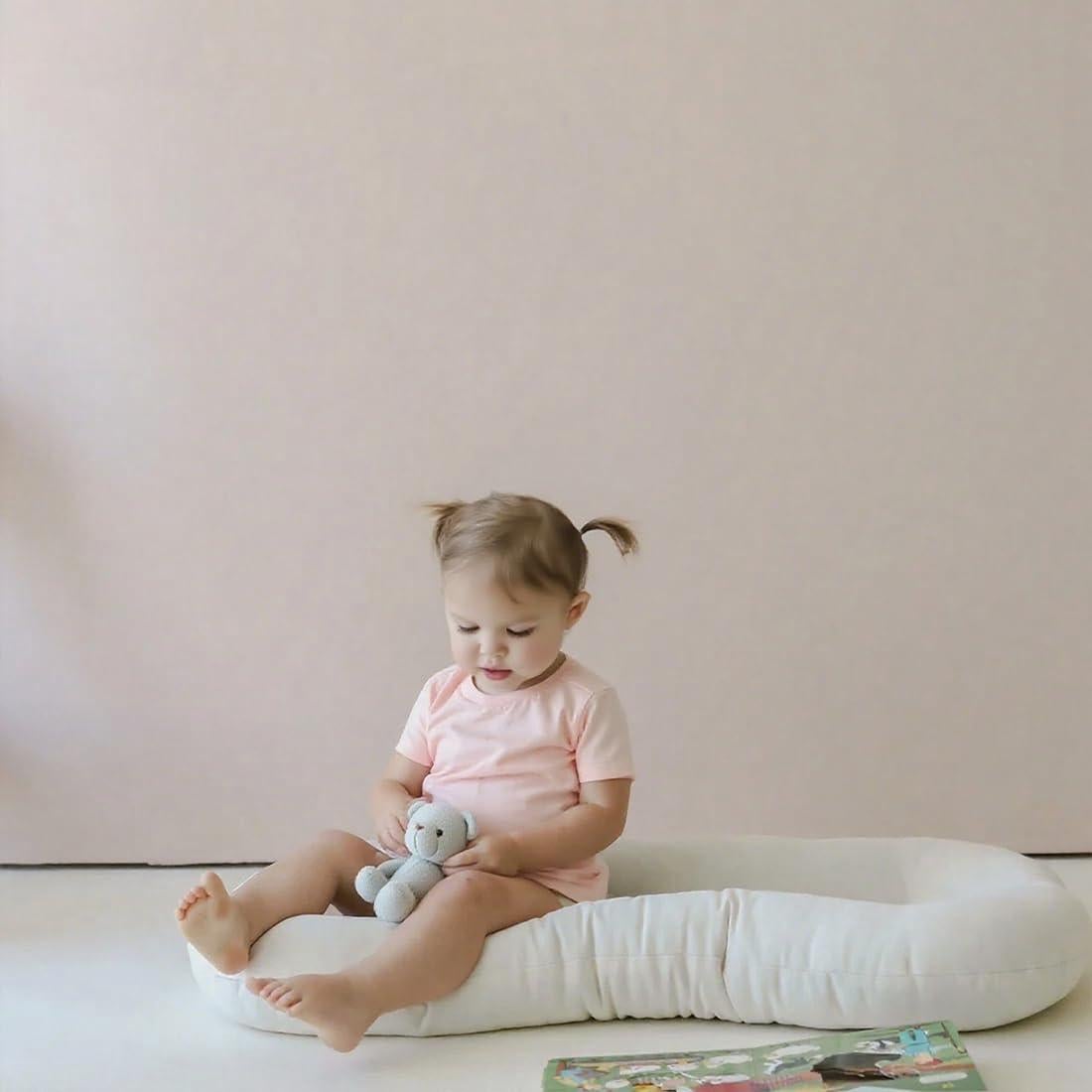 Cojín para Bebés Beisurznga - Almohadilla Suave 81x48 cm