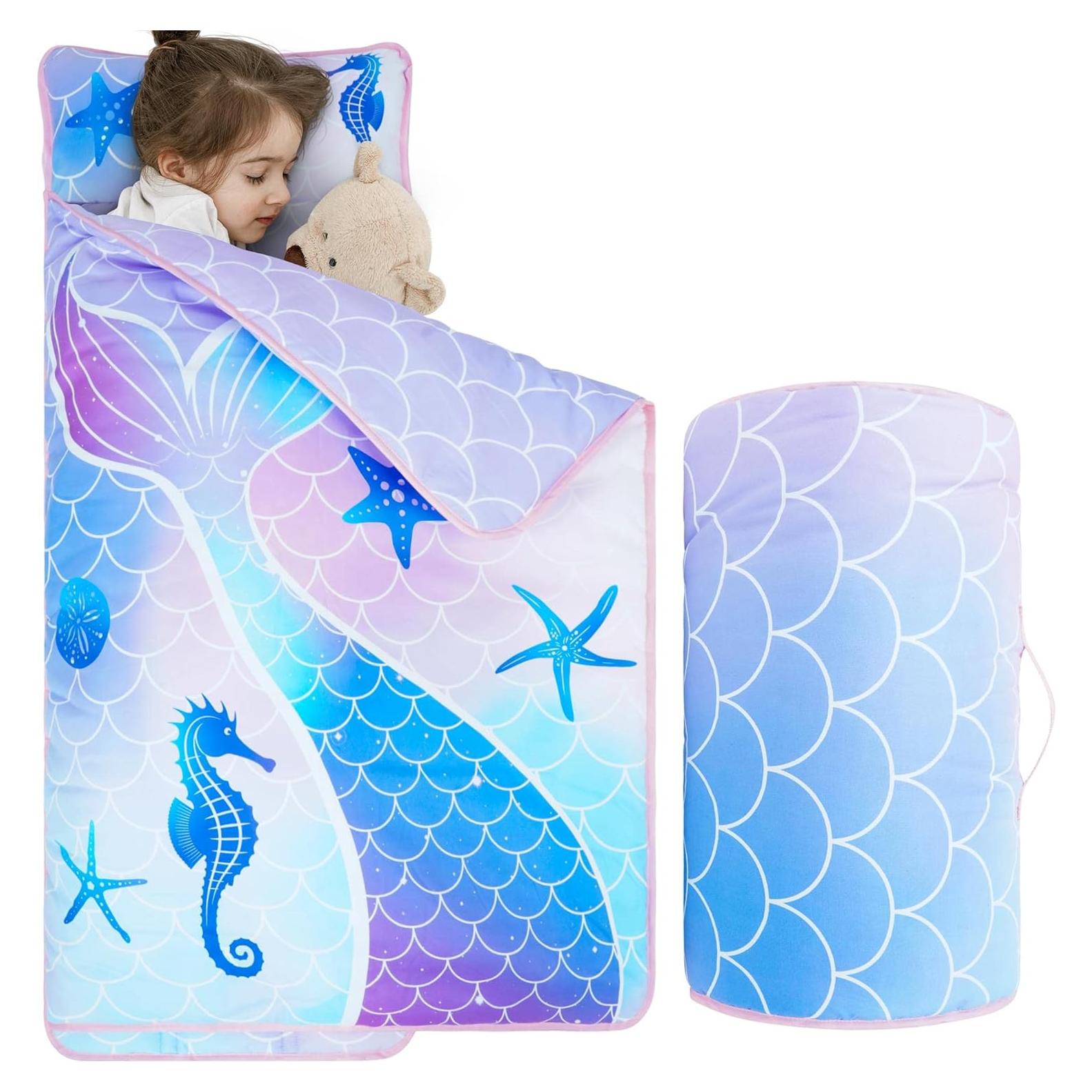 Mat de Siesta Unicornio CHEF CURRY 127x51cm con Almohada