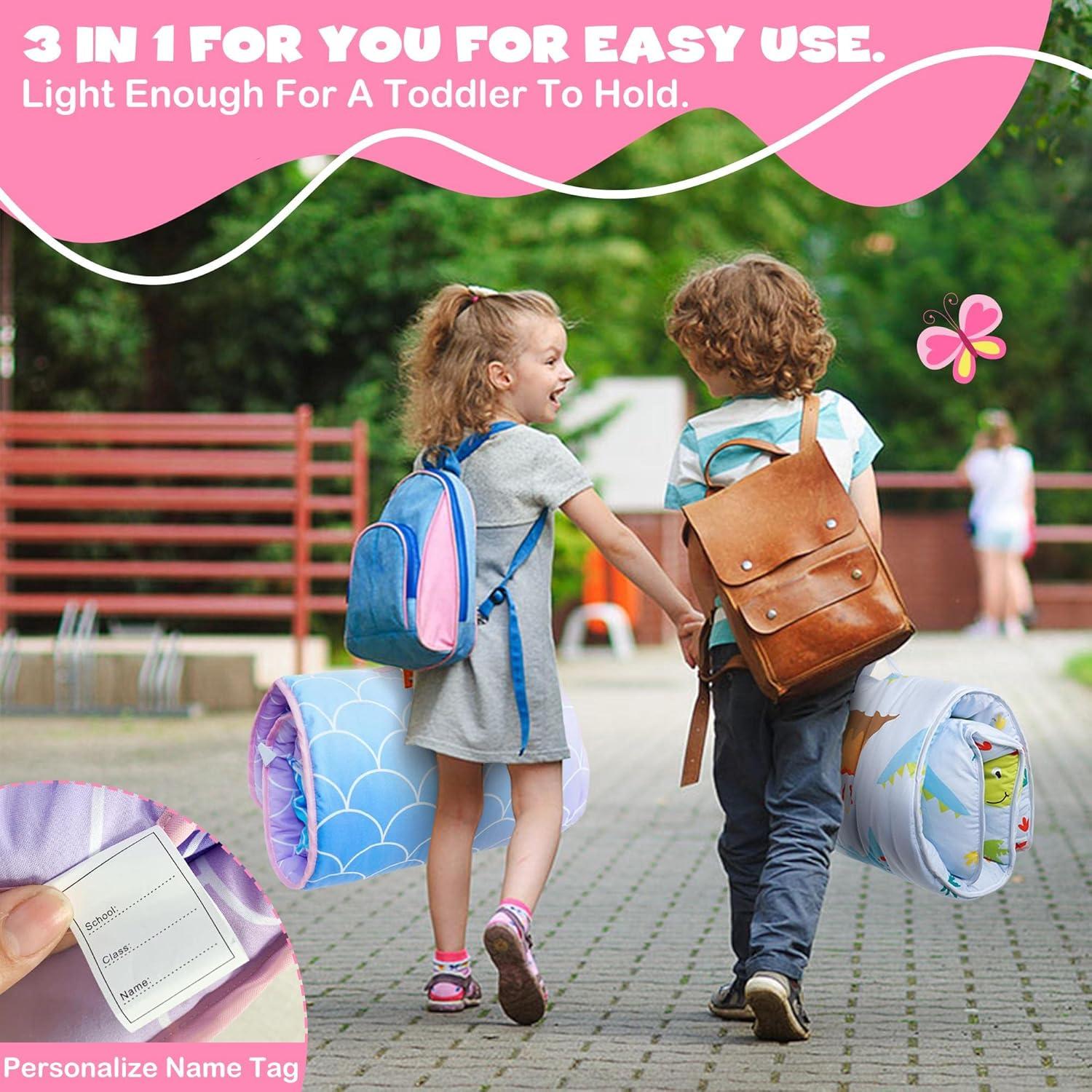 Mat de Siesta Unicornio CHEF CURRY 127x51cm con Almohada