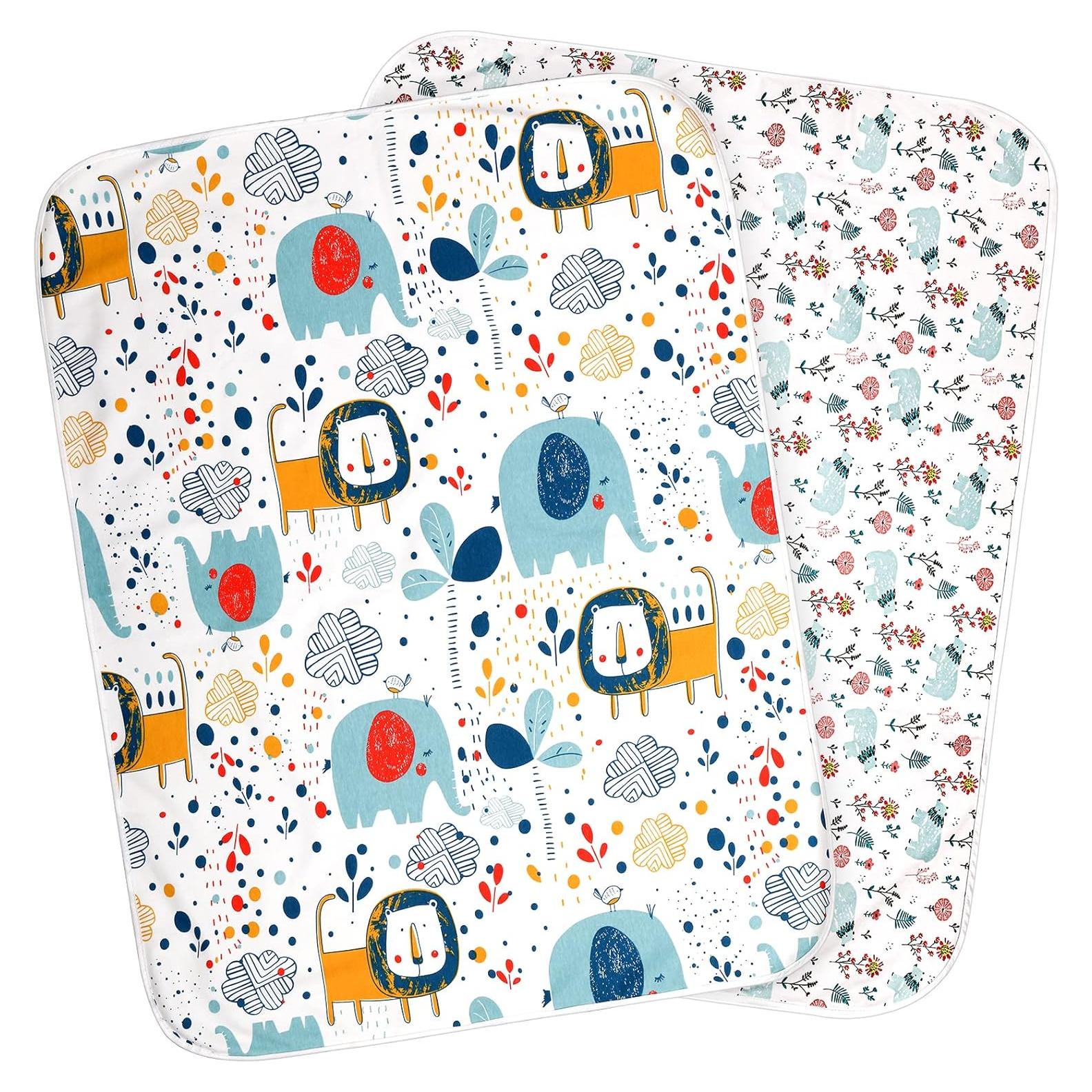 Tebery Almohadilla Impermeable Lavable 2 Pack 101.6x78.7cm