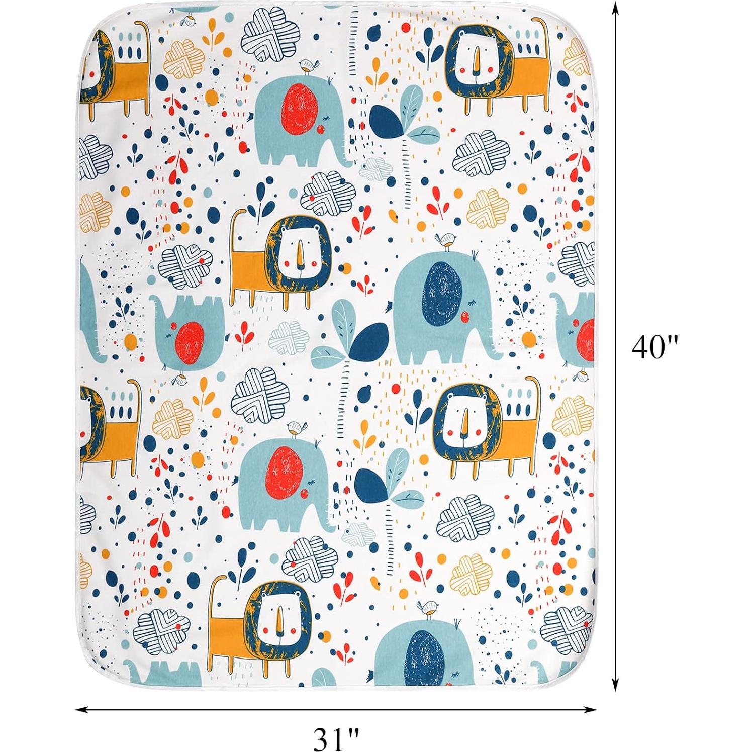 Tebery Almohadilla Impermeable Lavable 2 Pack 101.6x78.7cm