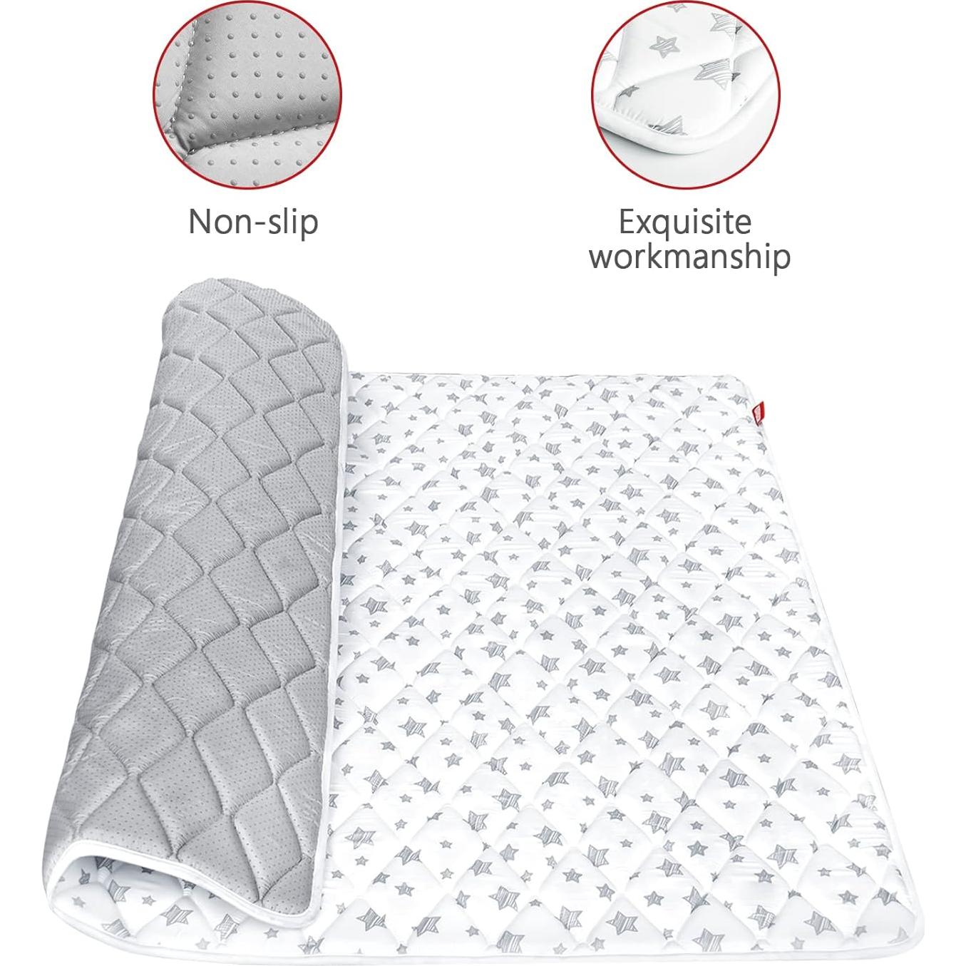 Alfombra de Juego de Espuma Moonsea 127x127 cm Antideslizante