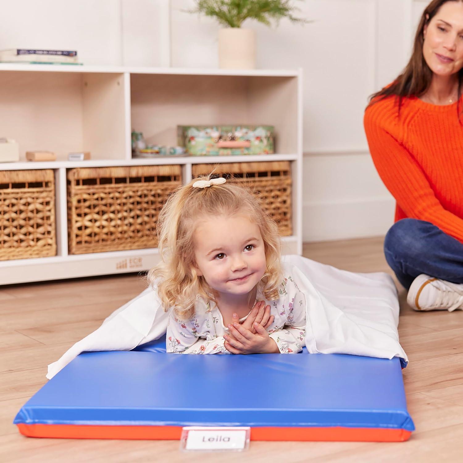 Almohadilla Plegable ECR4Kids 121.9x61cm 5cm Azul/Rojo