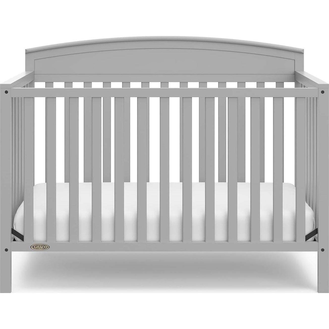 Cuna Convertible Graco Benton 5-en-1 Gris Pebble - GREENGUARD