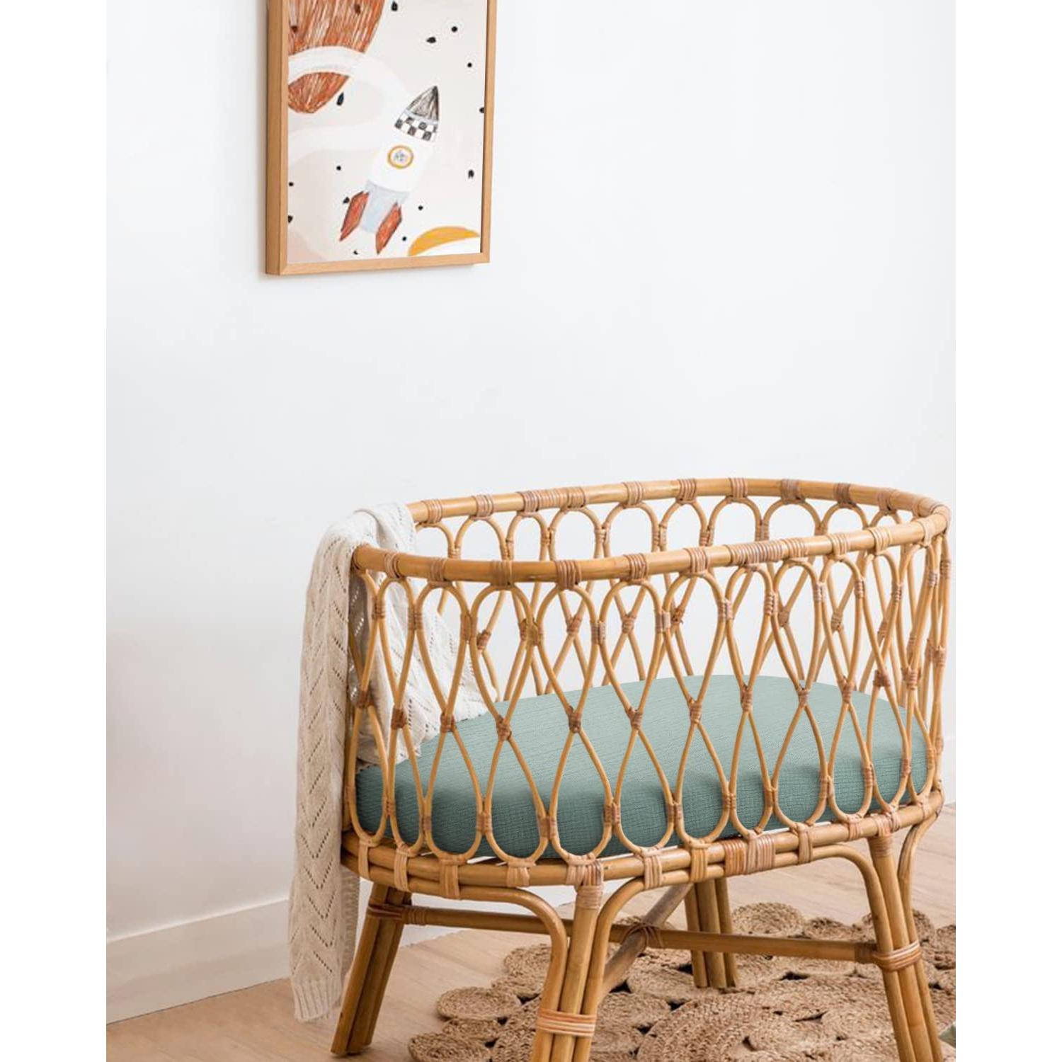 Sábanas de Muselina para Cuna Blissful Diary 2 Paquete Verde