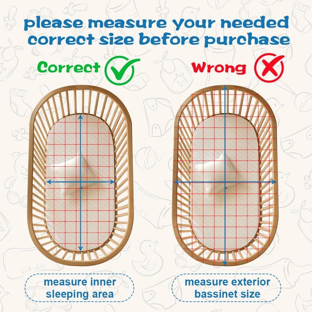 Colchón Ovalado para Cuna Wonder Living 76x38 cm Hipoalergénico