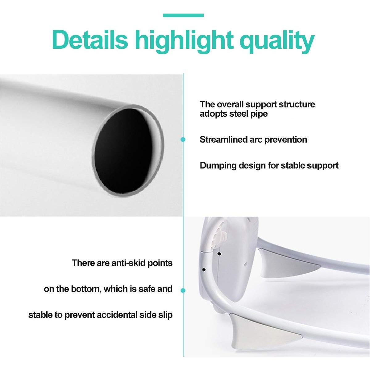 Silla de rebote 3 en 1 Vannetgo Gris Azul, 4.54 kg, 73.66 cm